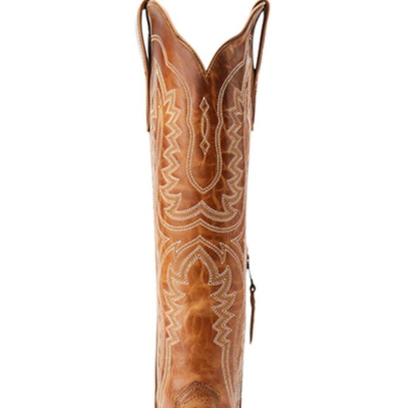 NIB Ariat Women Casanova Western Boots Snip Toe Color Brown - Picture 2 of 3